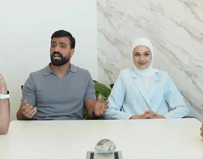Hamza & Leena — IIAB, selected frame 1